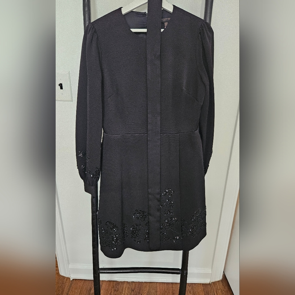 Ted Baker TUX Black Beaded Dress